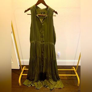 Banana Republic sleeveless shirt dress